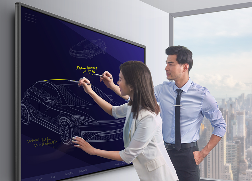 皓丽65M4-75M4-86M4触控一体机，开启便捷化办公新时代